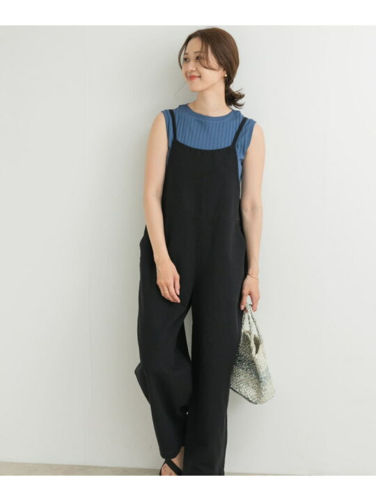 楽天市場】【SALE／20%OFF】コットンリネンBACKギャザーサロペット 