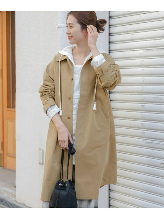 楽天市場】【SALE／50%OFF】塩縮コットンステンカラーコート URBAN  