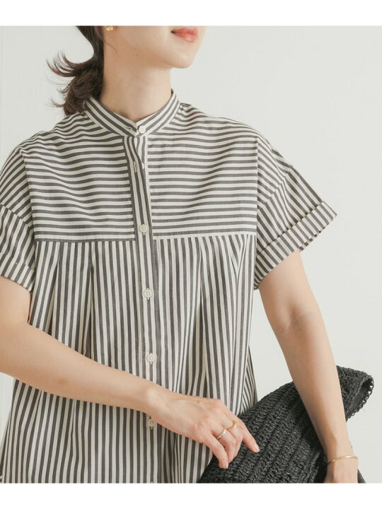 楽天市場】【SALE／30%OFF】ストライプロールアップタックシャツ URBAN 