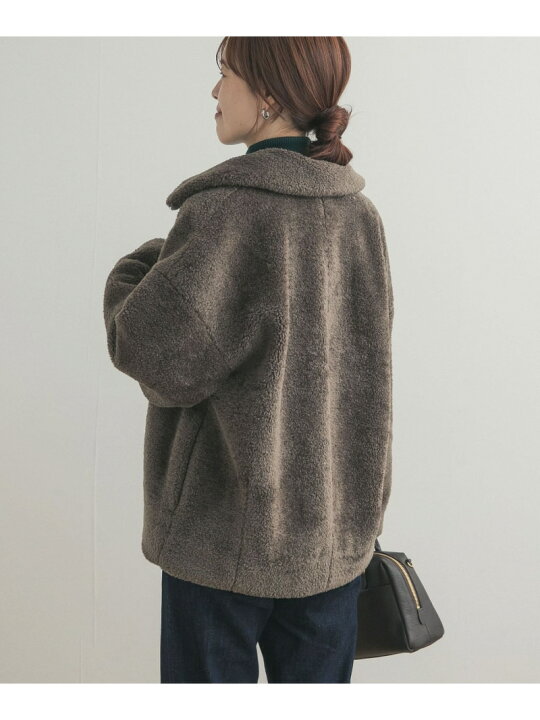 楽天市場】【SALE／30%OFF】コクーンシルエットボアコート URBAN 