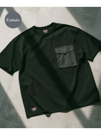 【予約】『別注』NANGA*EKAL ポケットTシャツ EKAL アーバンリサーチドアーズ トップス カットソー・Tシャツ ブラック ホワイト【先行予約】*【送料無料】[Rakuten Fashion]