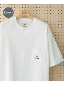 『別注』Snow Peak Apparel*DOORS Pocket Logo T-shirts URBAN RESEARCH DOORS アーバンリサーチドアーズ トップス カットソー・Tシャツ ホワイト ブラック ネイビー【送料無料】[Rakuten Fashion]