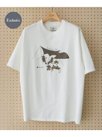 『別注』Snow Peak Apparel*DOORS EasyGoingCamp T-shirts URBAN RESEARCH DOORS アーバンリサーチドアーズ トップス カットソー・Tシャツ ホワイト ネイビー ブラック【送料無料】[Rakuten Fashion]