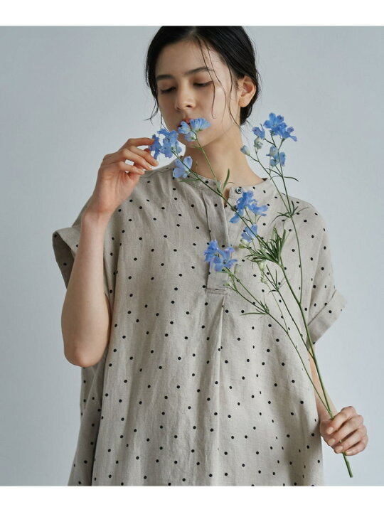 楽天市場】【SALE／20%OFF】リネンドットフレアワンピース URBAN  