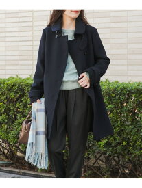 【SALE／40%OFF】ショールカラー2WAYロングコート URBAN RESEARCH DOORS アーバンリサーチドアーズ ジャケット・アウター その他のジャケット・アウター ブラウン ネイビー【RBA_E】【送料無料】[Rakuten Fashion]