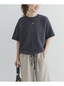 ヘムドロストプルオーバー URBAN RESEARCH DOORS アーバンリサーチドアーズ トップス カットソー・Tシャツ ホワイト グレー ブルー ベージュ【先行予約】*【送料無料】[Rakuten Fashion]