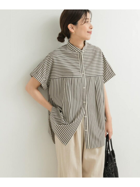 楽天市場】【SALE／30%OFF】ストライプロールアップタックシャツ URBAN 