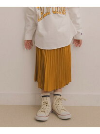 【SALE／30%OFF】プリーツスカート(KIDS) URBAN RESEARCH DOORS アーバンリサーチドアーズ パンツ その他のパンツ イエロー グレー【RBA_E】[Rakuten Fashion]