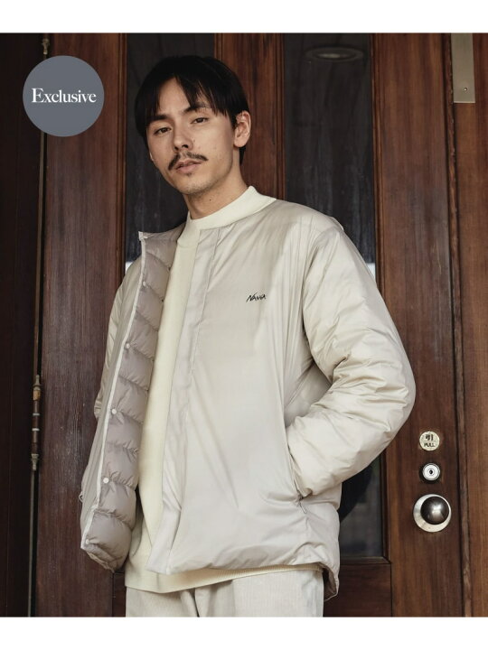 楽天市場】【SALE／20%OFF】『別注』NANGA*DOORS INNER DOWN JACKET  