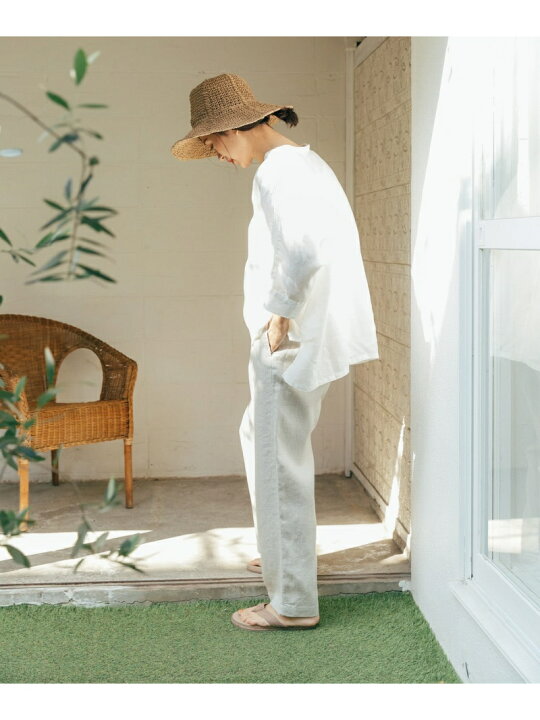 楽天市場】【SALE／20%OFF】リネンツイルイージーパンツ URBAN 