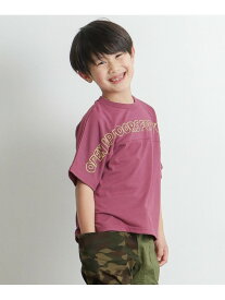 【SALE／30%OFF】【別注】highking*DOORS 速乾メッシュTシャツ(KIDS) URBAN RESEARCH DOORS アーバンリサーチドアーズ トップス その他のトップス パープル カーキ【RBA_E】[Rakuten Fashion]