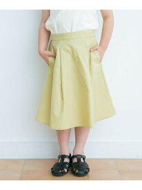 【SALE／50%OFF】『親子リンク』ウエストタックフレアスカート(KIDS) URBAN RESEARCH DOORS アーバンリサーチドアーズ パンツ その他のパンツ イエロー【RBA_E】[Rakuten Fashion]