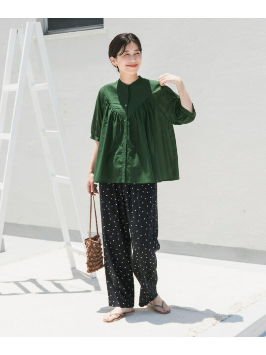 アーバンリサーチ ドアーズ URBAN RESEARCH DOORS コットンボイル切替 