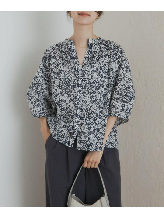 楽天市場】【SALE／20%OFF】フラワープリントドルマンブラウス URBAN 