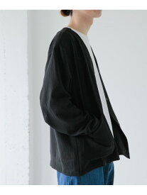 【SALE／20%OFF】FORK&SPOON ワッシャーダブルクロスカーディガン URBAN RESEARCH DOORS アーバンリサーチドアーズ ジャケット・アウター その他のジャケット・アウター ブラック ブラウン【RBA_E】【送料無料】[Rakuten Fashion]