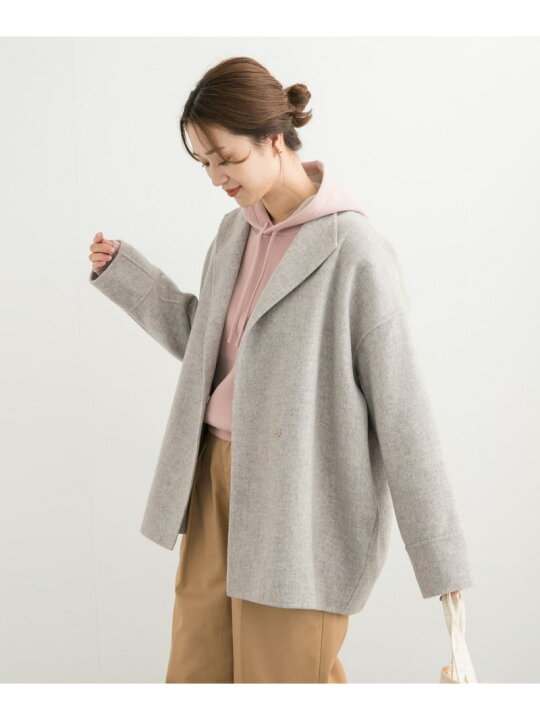 楽天市場】【SALE／20%OFF】ウールリバーミドルガウンコート URBAN 