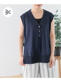 【SALE／40%OFF】『洗濯可』FORK&SPOON ヘンリーネックノースリーブニット URBAN RESEARCH DOORS アーバンリサーチドアーズ トップス ニット ホワイト グレー ネイビー【RBA_E】[Rakuten Fashion]