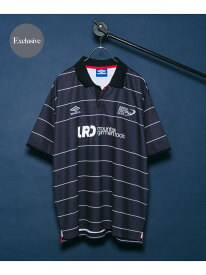 『別注』UMBRO*DOORS GAME SHIRTS SHORT-SLEEVE URBAN RESEARCH DOORS アーバンリサーチドアーズ トップス その他のトップス ホワイト ネイビー【送料無料】[Rakuten Fashion]