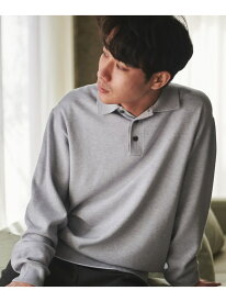 【SALE／50%OFF】『UR TECH 200日ニット』ポロシャツ URBAN RESEARCH DOORS アーバンリサーチドアーズ トップス ポロシャツ グレー ブラック ネイビー ブラウン【RBA_E】【送料無料】[Rakuten Fashion]