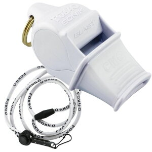 Fox40 �t�H�b�N�X40 �\�j�b�N�u���X�g �z�C�b�X�� �X�g���b�v�t �y1�z Sonik Blast CMG Whistle �J �R�� �T�b�J�[ �t�b�g�T�� ���t�F���[ �o�X�P�b�g�{�[�� �A�E�g�h�A �X�|�[�c �剹�� 120db �h�� ��