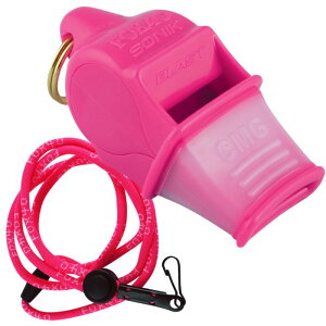 Fox40 �t�H�b�N�X40 �\�j�b�N�u���X�g �z�C�b�X�� �X�g���b�v�t �y1�z Sonik Blast CMG Whistle �J �R�� �T�b�J�[ �t�b�g�T�� ���t�F���[ �o�X�P�b�g�{�[�� �A�E�g�h�A �X�|�[�c �剹�� 120db �h�� ��