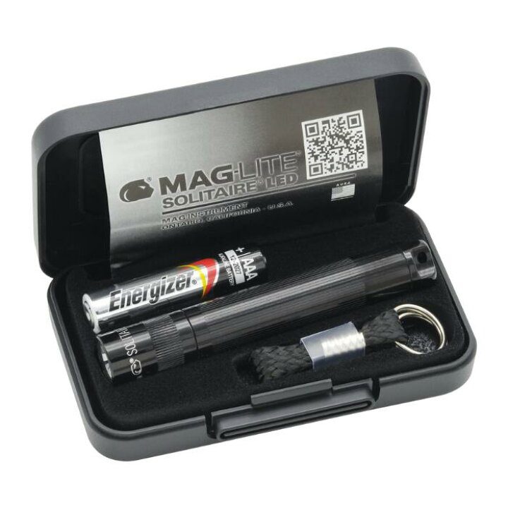 楽天市場】MAGLITE マグライト ソリテール LED フラッシュライト 懐中 