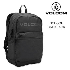 VOLCOM �{���R�� �o�b�N�p�b�N �����b�N SCHOOL BACKPACK �J���[ BLK �u���b�N �� �ʋ� �ʊw �j�����p ���j�Z�b�N�X