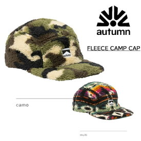 【AUTUMN オータム】スノーボード アウトドア ユニセックス フリース キャップ FLEECE CAMP CAP 2カラーあり(スノボー キャンプ 帽子 防寒 ビーニー FLEECE 男女兼用 23-24 23/24 NEW 新作)