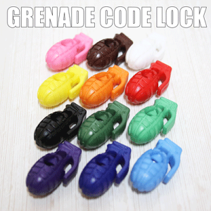 �yGRENADE CODE LOCK�z��֒e�^�R�[�h���b�N �J���[:12�F���� (�A�E�g�h�A �R�[�h���b�N �p���R�[�h �X�g�b�p�[ ���[�X���b�N)
