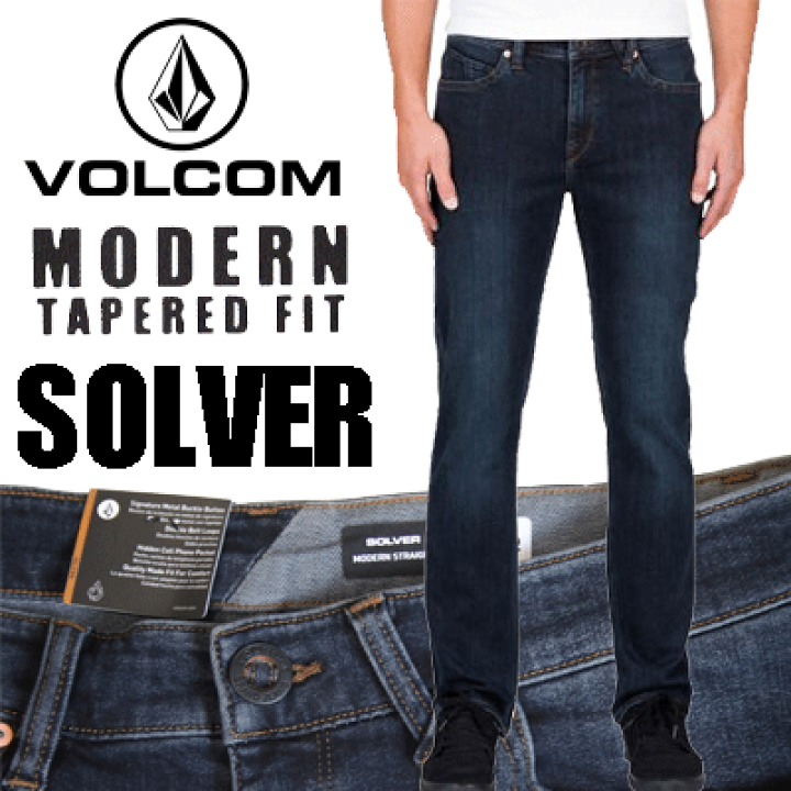 楽天市場】【VOLCOM ボルコム】SOLVER DENIM ソルバーデニム  