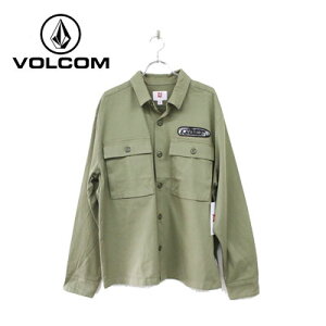 �yVOLCOM �{���R���z���[�N�V���c TT PINNED WORKSHIRT L/S �J���[ LAR(�{�^���V���c �A�E�^�[ �h��)