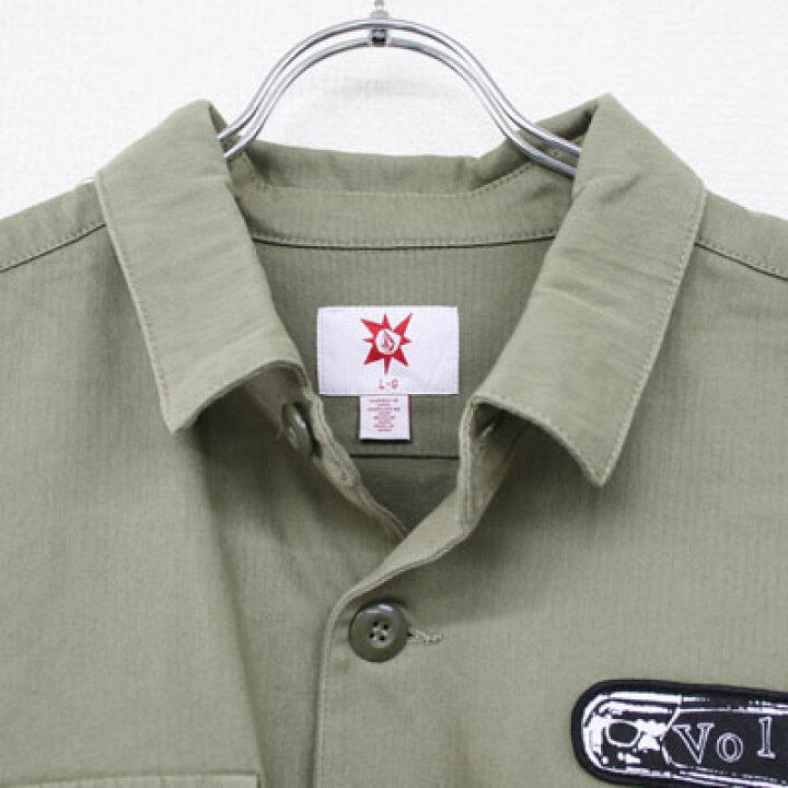 楽天市場】【VOLCOM ボルコム】ワークシャツ TT PINNED WORKSHIRT L/S 