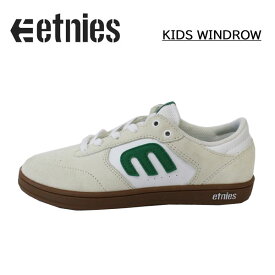 【etnies エトニーズ】キッズ 子供用 スケートシューズ KIDS WINDROW WHITE/GUM (スケートボード 靴 skateboard スケボー スニーカー スケシュー 人気)