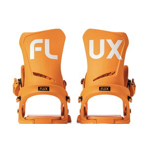 24-25モデル【FLUX フラックス】スノーボード ビンディング DS ディーエス カラー ORANGE オレンジ(バインディング ユニセックス union ジブ グラトリ 人気 ezo M ニューモデル)