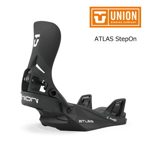 �yUNION BINDING ���j�I���r���f�B���O�zATLAS StepOn BLACK �� �X�e�b�v�I�� �o�C���f�B���O �I�[�����E���h �l�C �J�[���B���O �t���[�X�^�C�� �y�� 26/27