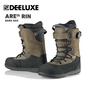 即出荷【DEELUXE ディーラックス】ユニセックス スノーボード ブーツ AREth RIN アース リン カラー DARK OAK 茶(snowboard boots パウダー SURF サーフライド 人気 フリースタイル ジブ グラトリ ハイブリ
