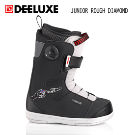 【DEELUXE ディーラックス】キッズ 子供 スノーボード ブーツ ROUGH DIAMOND KIDS ラフダイアモンドキッズサイズ:16.0cm〜25.0cm カラー BLACK 黒(ディーラックス ジュニア 靴)