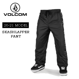 【VOLCOM ボルコム】ユニセックス スノーボード パンツ ウェアー SLASHLAPPER PANT カラー BLK 黒 (ボルコム スノボー パンツ ズボン dimito)2010SNOWDOPE