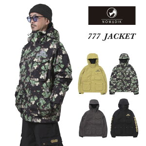 26-27���f���\�񏤕i�yNOMADIK �m�}�f�B�b�N�z�X�m�[�{�[�h ���j�Z�b�N�X �E�F�A 777 JACKET �X���[�Z�u�����C�W���P�b�g ���K�i �X�m�{ ���� �a�G �H�� ���� jacket kazu kokubo ���[�Y�t�B�b�g