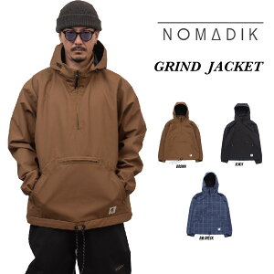 25-26���f�����o�ׁyNOMADIK �m�}�f�B�b�N�z�X�m�[�{�[�h ���j�Z�b�N�X �E�F�A GRIND JACKET �O���C���h�W���P�b�g ���K�i �X�m�{ ���� �a�G �H�� ���� jacket kazu kokubo ���[�Y�t�B�b�g �v���I�[�o�[ 