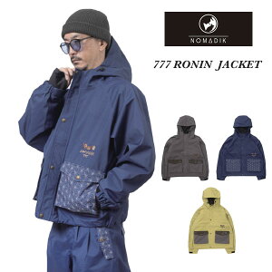 26-27���f���\�񏤕i�yNOMADIK �m�}�f�B�b�N�z�X�m�[�{�[�h ���j�Z�b�N�X �E�F�A 777 RONIN JACKET �X���[�Z�u�����[�j���W���P�b�g ���K�i �X�m�{ ���� �a�G �H�� ���� jacket kazu kokubo ���[�Y�t�B�b