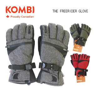 �yKOMBI �R���r�z�X�L�[ �X�m�[�{�[�h �O���[�u ��� �����Y �j�� THE FREERIDER GLOVE 3�J���[���� �T�C�Y S M L (5�{�w �h�� ���� �^���� ������)