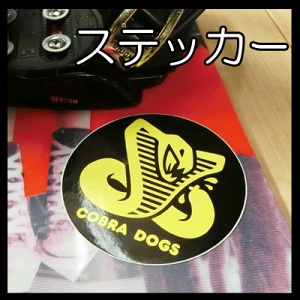 yCOBRA DOGSzCOBRA DOGSXebJ[ J[:BLACK/YELLOW//F(RuhbOX,Xm[{[h,XebJ[)