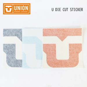 zǐՃ[֑ΉyUNION jIzrfBO Xm[{[h XebJ[ U DIE CUT STICKER(؂蕶XebJ[)