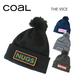 【COAL コール】THE VICE ユニセックス 4カラーあり(スノーボード アウトドア ボンボン 折り返し ニット帽 帽子 防寒 ビーニー 男女兼用 )SNOWDOPE
