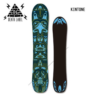 23-24モデル【DEATH LABEL デスレーベル】メンズ 板 スノーボード kintone サイズ 161cm ディレクショナル キャンバー ハイブリッド (DEATHLABEL パウダーボード MADE IN JAPAN 型落ち)