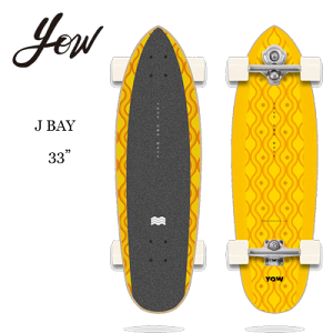 oׁyYOW E SURFSKATEzT[tXP[g i Rv[g POWER SURFIN SERIES J BAY 33" WFCxC 33C`(ET[t N[U[ XP{[ pipe {Ki)