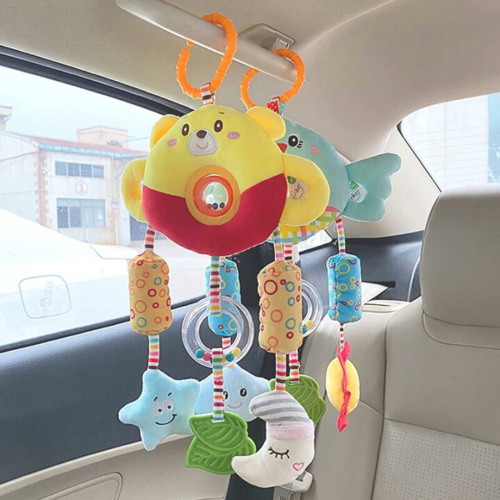 楽天市場 ベビーカー チャイルドシート おもちゃ 取り付け お出かけ メリー 車 玩具 赤ちゃん おもちゃ ベビー おもちゃ 0歳 取り付け 新生児 出産祝い 誕生日ギフ ト Kingyama楽天市場店