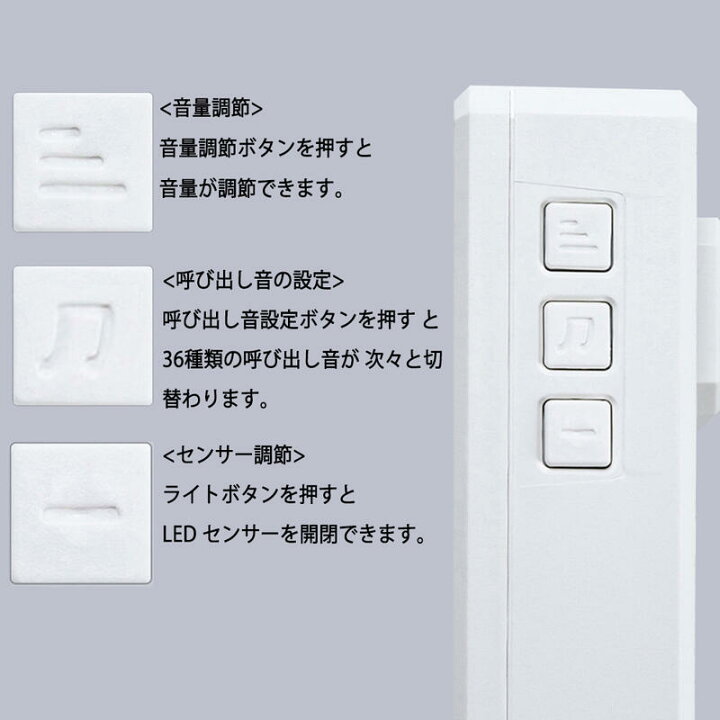 楽天市場】正規品 PSE認証済 チャイム ワイヤレスチャイム ドアベル 呼び鈴 ライト付き 夜灯 自動発電 電池不要 配線不要 玄関 ナースコール 介護 高齢者 呼び出し 明暗センサー ライト ドアチャイム コンセント無線 ワイヤレス玄関 壁掛け 簡単設置 : Kingyama楽天市場店 楽天市場】正規品 PSE認証済 チャイム ワイヤレスチャイム ドアベル 呼び鈴 ライト付き 夜灯 自動発電 電池不要 配線不要 玄関 ナースコール 介護 高齢者 呼び出し 明暗センサー ライト ドアチャイム コンセント無線 ワイヤレス玄関 壁掛け 簡単設置 : Kingyama楽天市場店