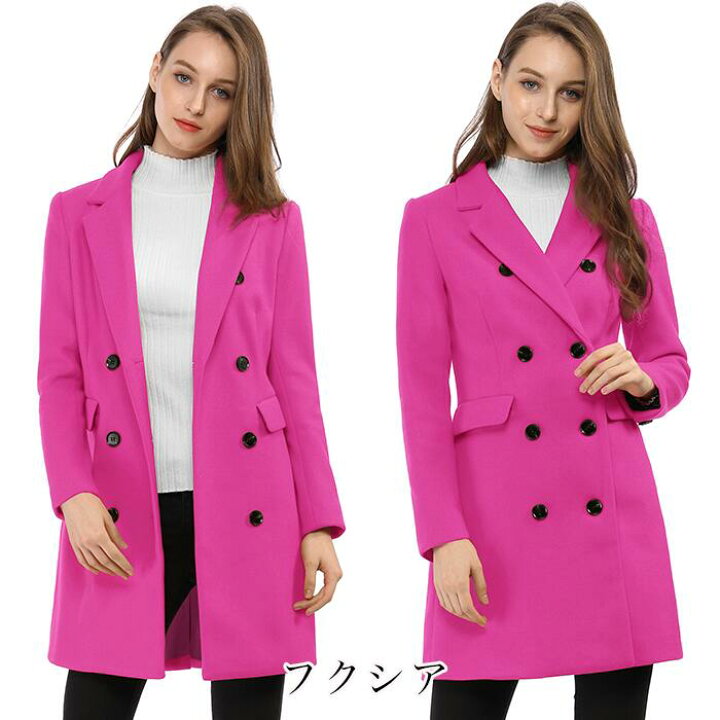 楽天市場】Allegra K チェスターコート レディース 秋 冬 アウター  